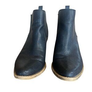 Very Volatile Western Ankle Boots - Women's Size 8.5, Black Heeled Bootie